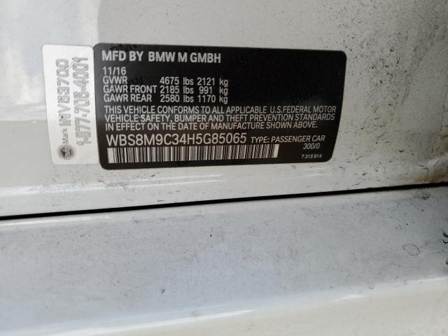 WBS8M9C34H5G85065 BMW M3