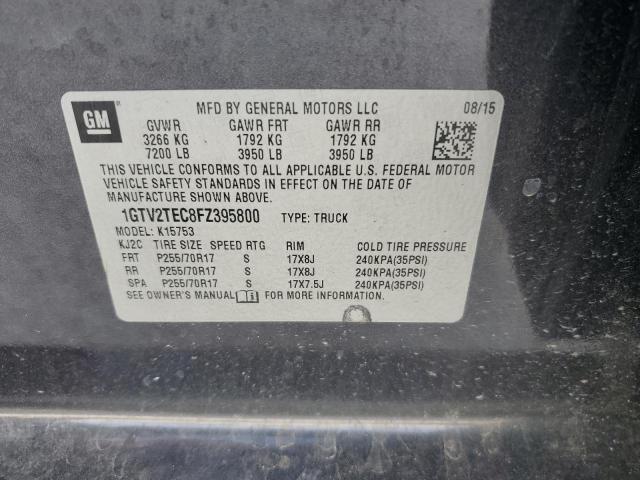 1GTV2TEC8FZ395800 GMC Sierra K1500