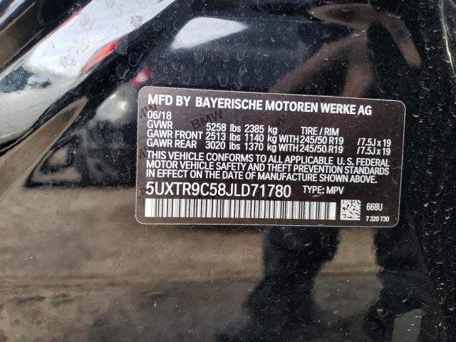 5UXTR9C58JLD71780 BMW X3 Xdrive30i