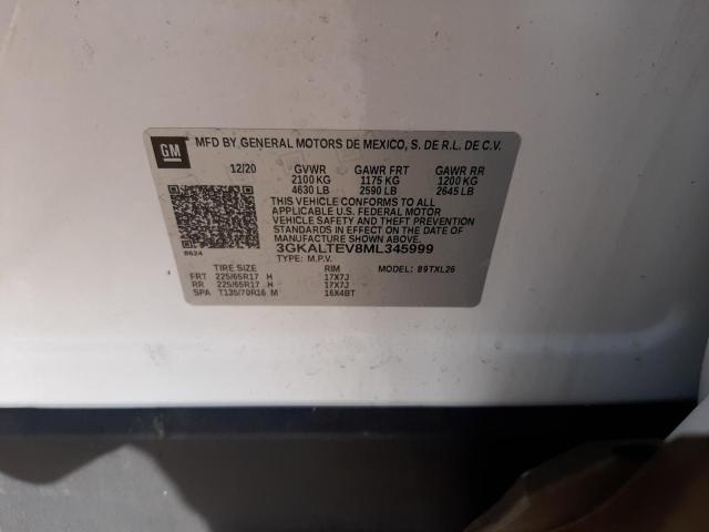 3GKALTEV8ML345999 GMC Terrain Sle