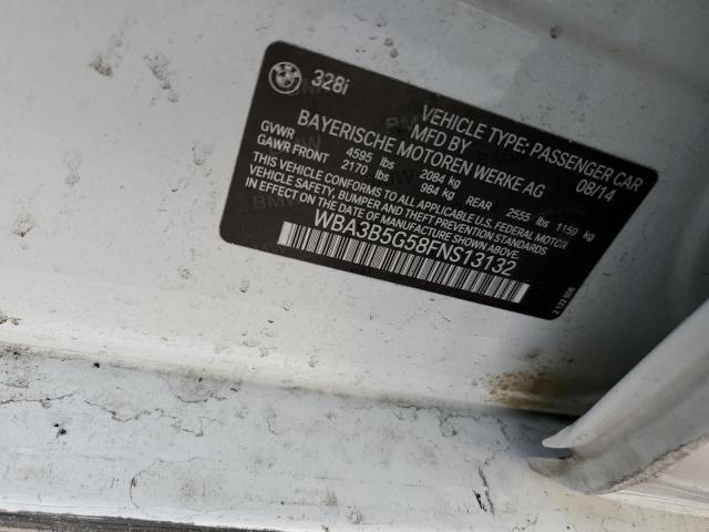 WBA3B5G58FNS13132 BMW 328 Xi Sulev