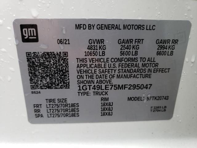 1GT49LE75MF295047 GMC Sierra K2500 Heavy Duty