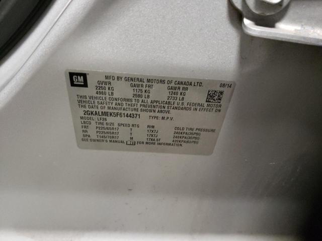 2GKALMEK5F6144371 GMC Terrain Sle
