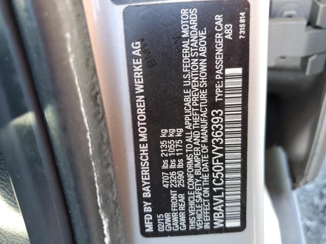 WBAVL1C50FVY36393 BMW X1 Xdrive28i