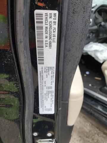 1C4RDJDG6NC106001 Dodge DURANGO GT