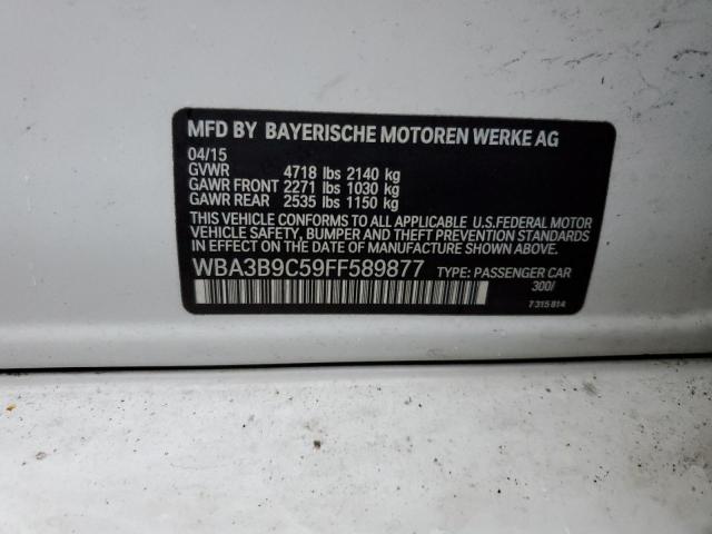 WBA3B9C59FF589877 BMW 335 XI