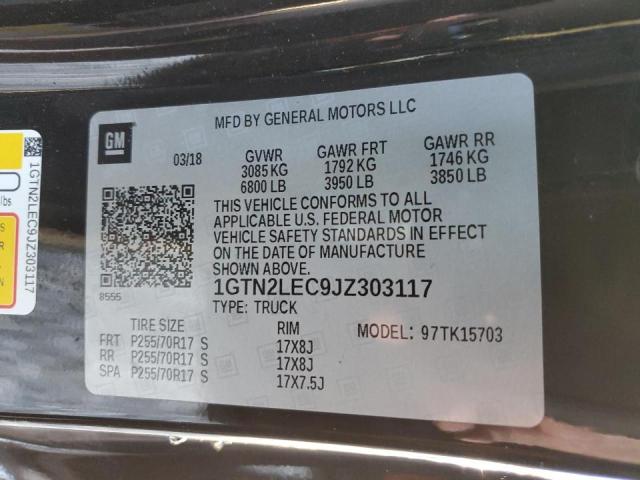 1GTN2LEC9JZ303117 GMC Sierra K1500