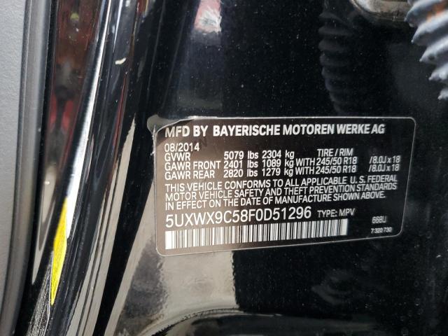 5UXWX9C58F0D51296 BMW X3 Xdrive28i