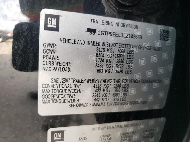 1GTP9EEL1LZ182649 GMC Sierra K1500 At4
