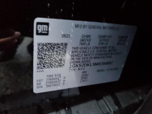 1GKS2DKL5MR344897 GMC YUKON DENALI