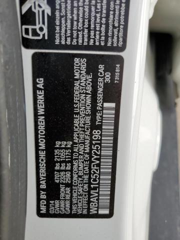WBAVL1C52FVY25198 BMW X1 Xdrive28i