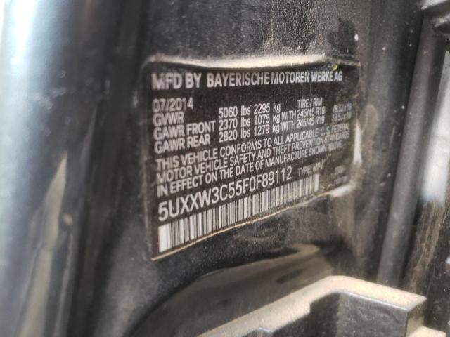 5UXXW3C55F0F89112 BMW X4 Xdrive28i