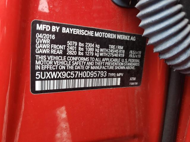 5UXWX9C57H0D95793 BMW X3 Xdrive28i