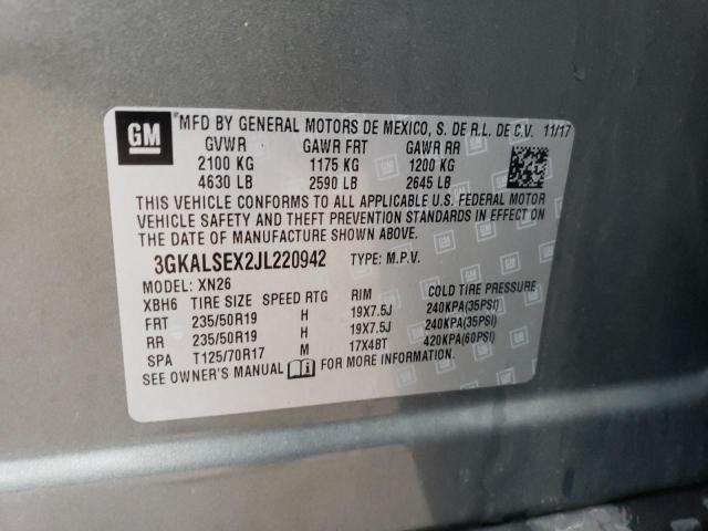 3GKALSEX2JL220942 GMC Terrain Denali