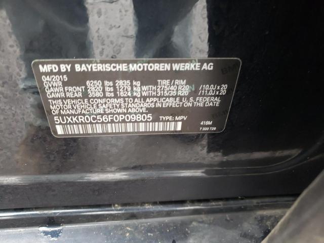 5UXKR0C56F0P09805 BMW X5 Xdrive35i