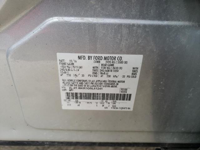 2LMTJ6KR3GBL61241 Lincoln Mkx Select