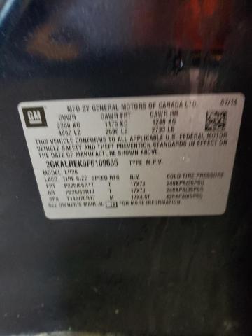 2GKALREK9F6109636 GMC Terrain Sle