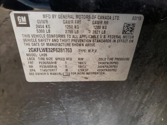 2GKFLWE32F6281763 GMC Terrain Sle