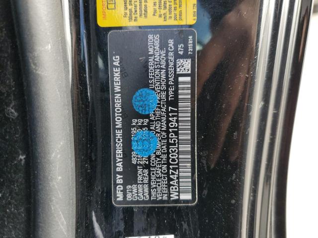 WBA4Z1C03L5P19417 BMW 430I
