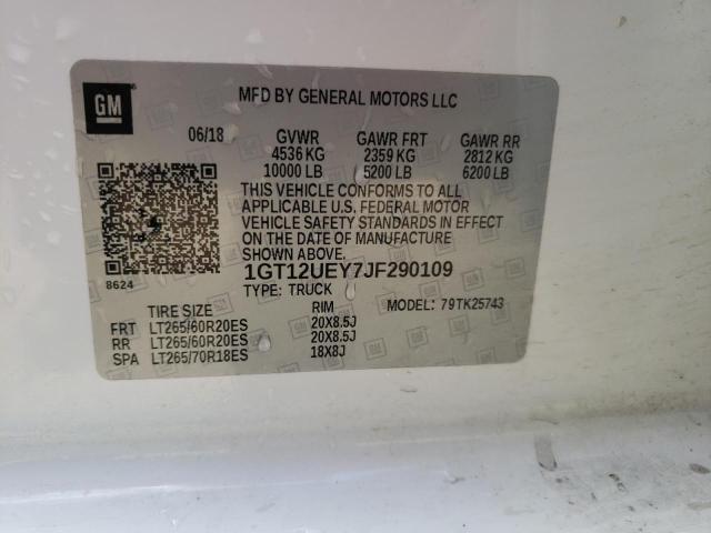 1GT12UEY7JF290109 GMC Sierra K2500 Denali