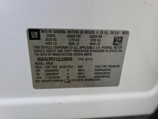 3GKALPEV1JL205845 GMC Terrain Slt