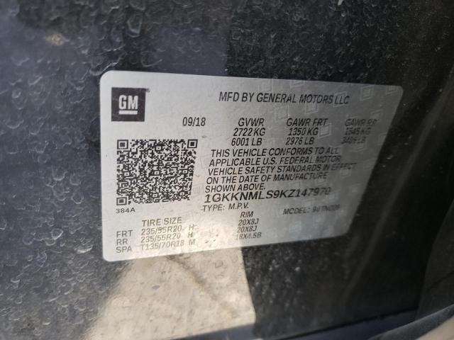 1GKKNMLS9KZ147970 GMC Acadia Slt-1