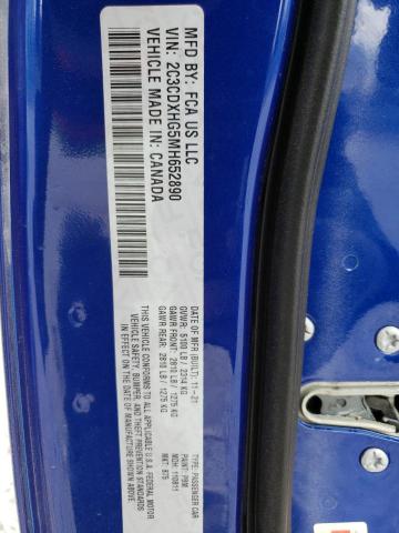 2C3CDXHG5MH652890 Dodge CHARGER GT