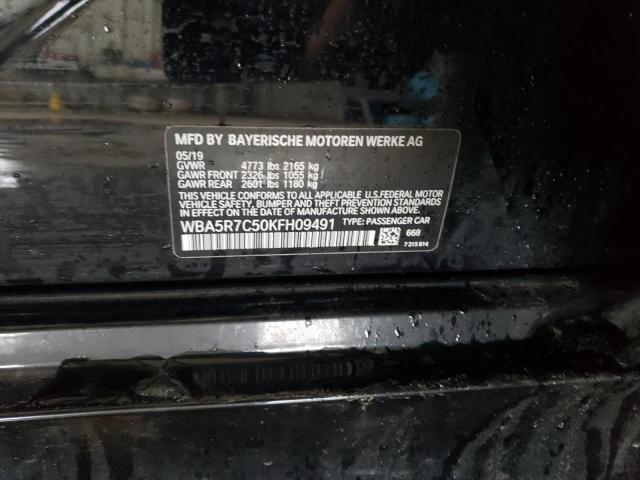 WBA5R7C50KFH09491 BMW 330XI