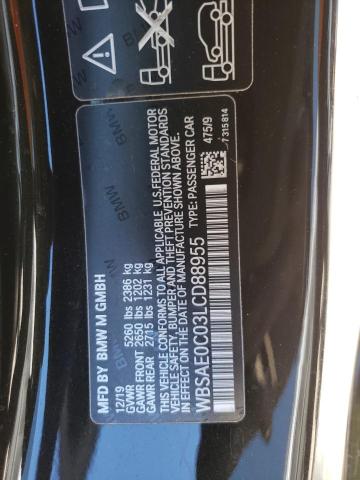 WBSAE0C03LCD88955 BMW M8