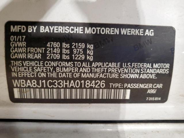 WBA8J1C33HA018426 BMW 328 D Xdrive