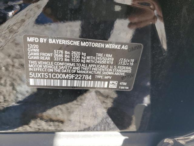 5UXTS1C00M9F22784 BMW X3 Xdrive30e