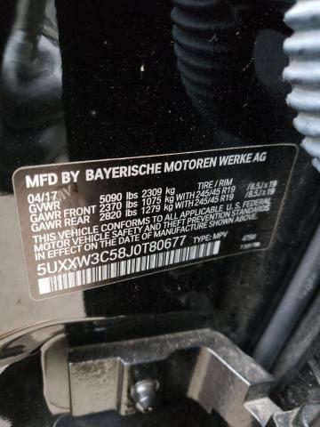 5UXXW3C58J0T80677 BMW X4 Xdrive28i