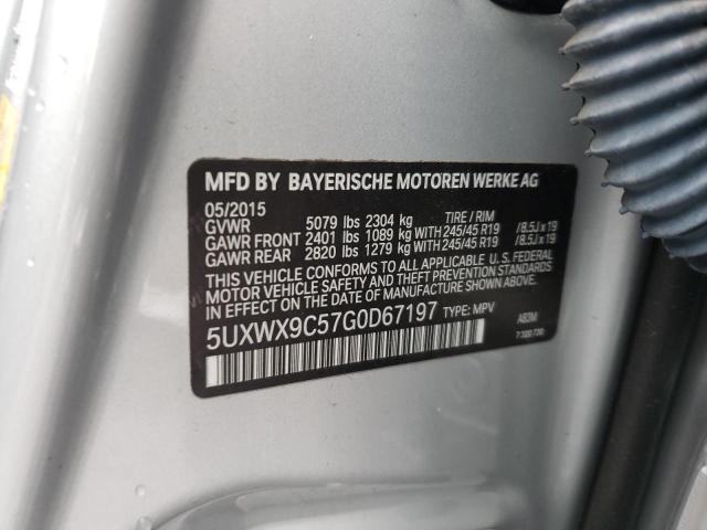 5UXWX9C57G0D67197 BMW X3 Xdrive28i