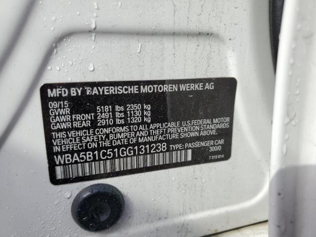WBA5B1C51GG131238 BMW 535 I