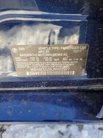 WBA8E5G55JNV02927 BMW 320 XI