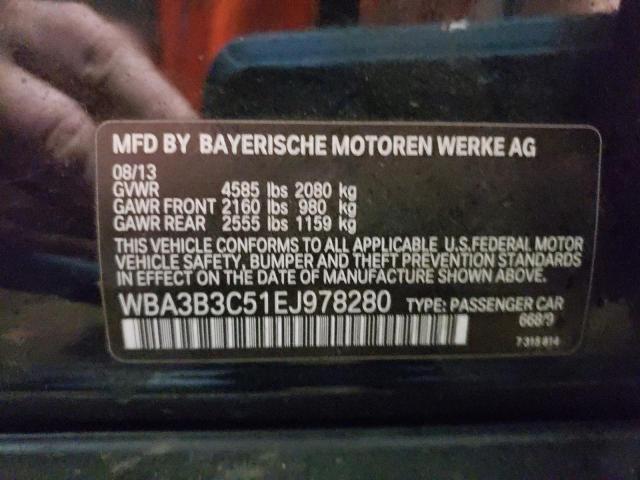 WBA3B3C51EJ978280 BMW 328 XI