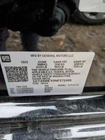 1GT49WEY0NF272495 GMC Sierra K3500 Denali