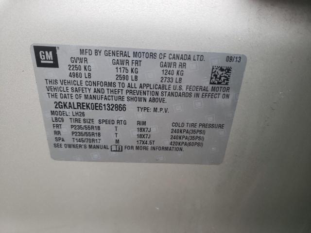 2GKALREK0E6132866 GMC Terrain Sle