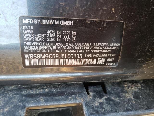 WBS8M9C59J5L00135 BMW M3
