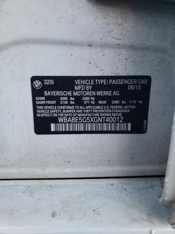 WBA8E5G5XGNT40012 BMW 320 XI