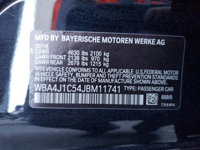 WBA4J1C54JBM11741 BMW 430i Gran Coupe