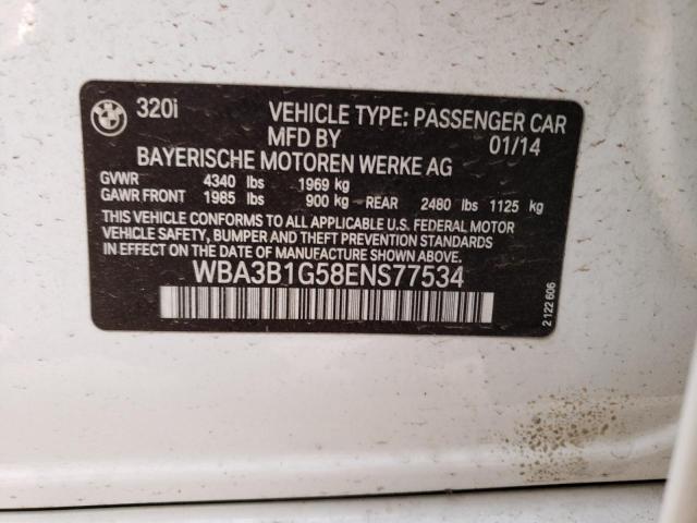 WBA3B1G58ENS77534 BMW 320 I