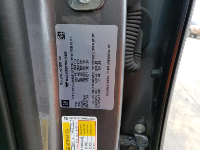 1GKS2CKDXMR228159 GMC Yukon At4