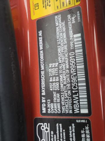 WBAVL1C59EVR95010 BMW X1 Xdrive28i