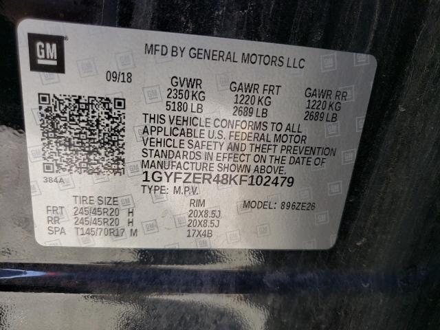 1GYFZER48KF102479 Cadillac XT4 SPORT