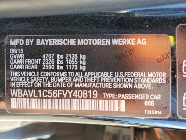 WBAVL1C56FVY40819 BMW X1 Xdrive28i