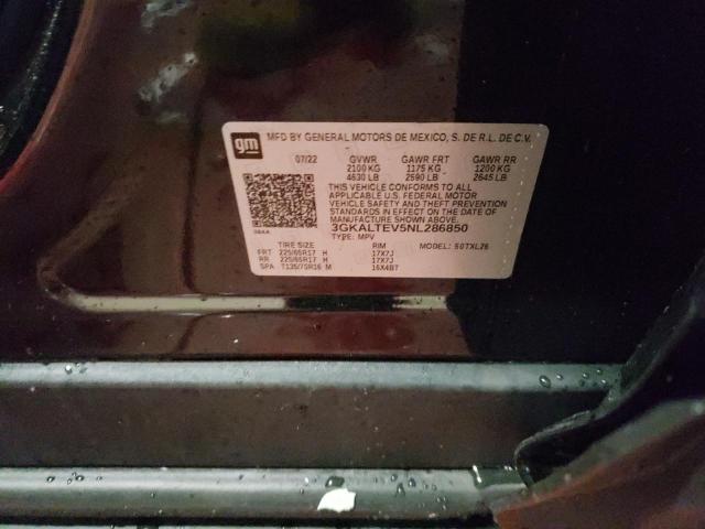 3GKALTEV5NL286850 GMC Terrain Sle