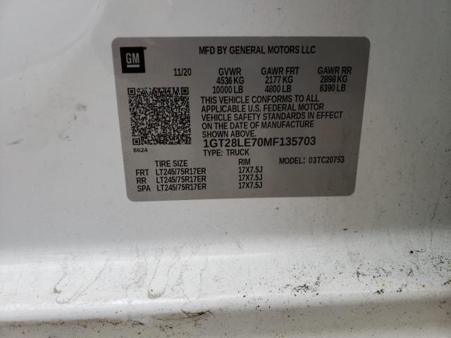 1GT28LE70MF135703 GMC Sierra C2500 Heavy Duty