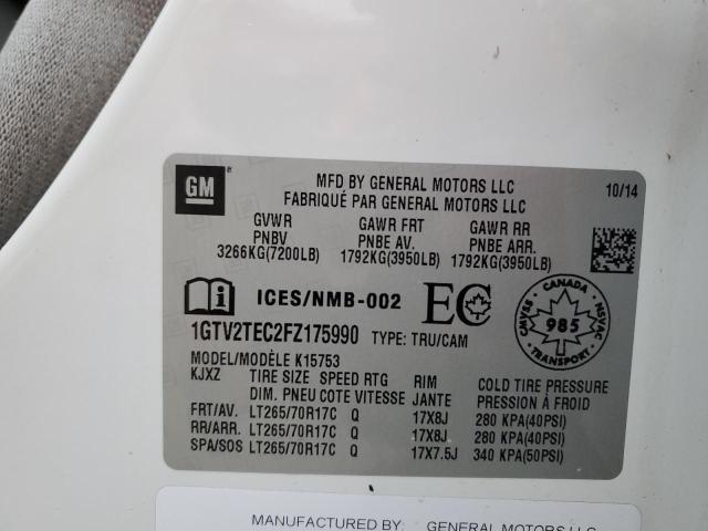 1GTV2TEC2FZ175990 GMC Sierra K1500
