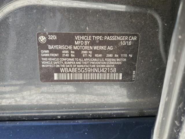 WBA8E5G59HNU42158 BMW 320 XI